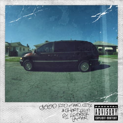 good kid, m.A.A.d city by Kendrick Lamar album cover
