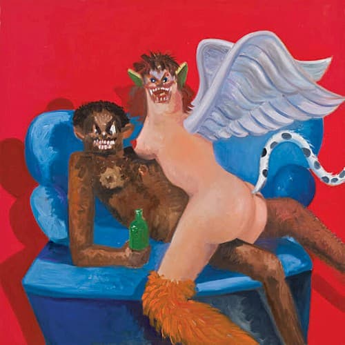 My Beautiful Dark Twisted Fantasy by Kanye West album cover