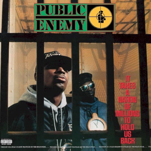 It Takes a Nation of Millions to Hold Us Back by Public Enemy album cover